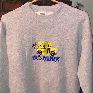 Vintage Bus driver hoodie